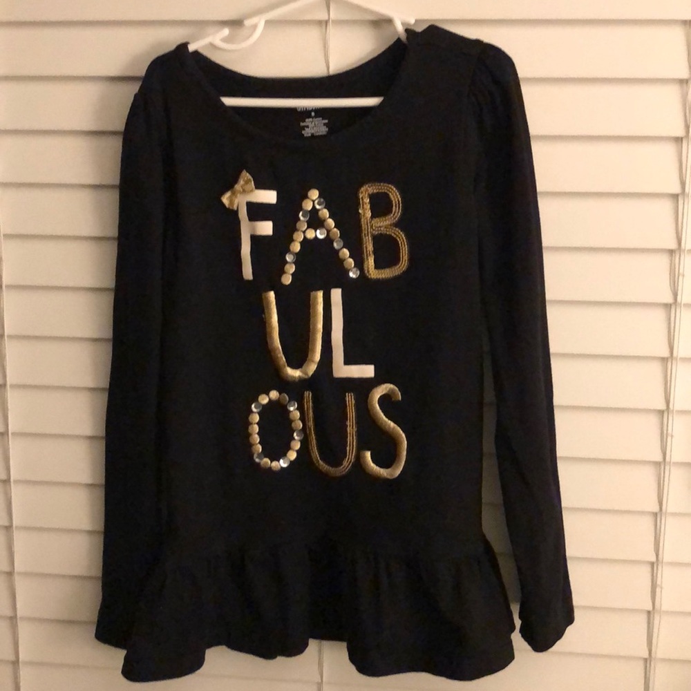 Gymboree Girl’s Long Sleeve Fabulous Top Size 8 - Bx2